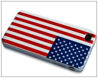   National Flag Hard Case Cover f iphone 4 France Australian British USA