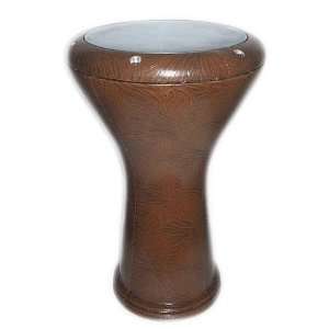   Gawharet El Fan Brown Darbuka Drum PRO Doumbek Musical Instruments