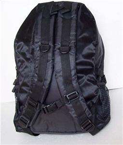 New BESCHWA Black Large Backpack Hiking Travel Rucksack  