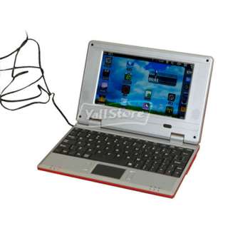 New 2GB HD 7 Mini Netbook Laptop WIFI Windows 7 inch Notebook Red Hot 