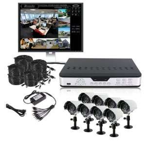  8 Channel Surveillance CCTV Security DVR Camera System 1TB 