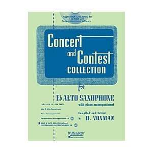   Contest Collection for Eb Alto Sax   Book/CD Pack Musical Instruments