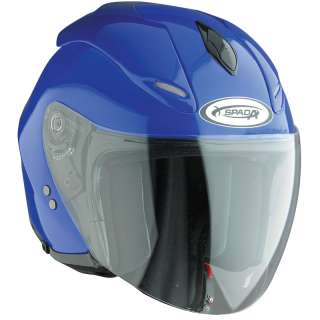   FACE MOTORCYCLE MOTORBIKE SCOOTER MOPED CITY HELMET WITH VISOR  