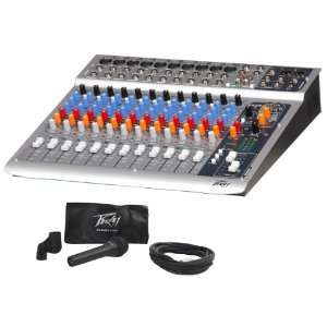  14 Channel Pv Series Compact Mixer w/ Built in DSP Effects Processor 