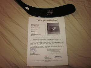   Single Signed Autographed Hockey Stick JSA COA FULL LETTER RBK SC3