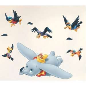   Wall Sticker Decal   Flying Elephant and Duck