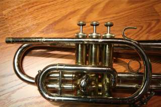 Holton Galaxy Cornet 1965 silver cornet Vintage  