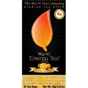  Wu Yi Energy Tea 25 tea bags/box Citrus Orange Flavored 