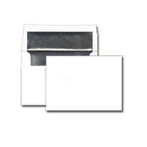  A7 Invitation Envelope   Announcement   Silver Foil Lined (5 1/4 x 