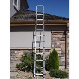   Pound Duty Rating Aluminum Telescoping Extension Ladder, 12 1/2 Foot