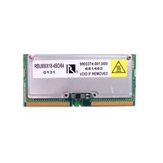 64MB SO RIMM 32 x 18 PC800 (800MHz) 45MS tRAC 2.5 Volt 160 Pin 