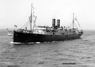 Steamer Steamboat Saratoga Savannah Line ship boat  