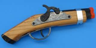 toy flintlock pistol cap gun, made by Parris of Savannah, TN, USA 