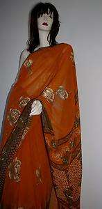 Bollywood Designer Partywear saree sari Indian dress Belly dance 