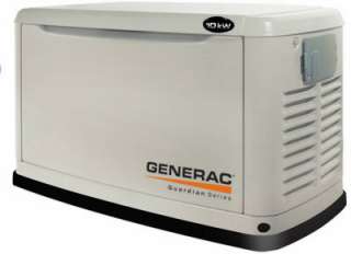 5871 Generac 10/9KW Air Cooled Stand By Generator  