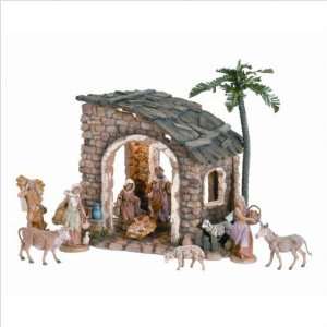Fontanini 5 Heirloom Nativity the Lighted Stone Building   *Figures 