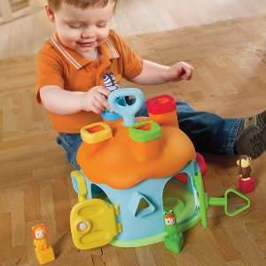    Smoby Interactive Cotoons Shape Sorter Toy House BLUE Toys & Games