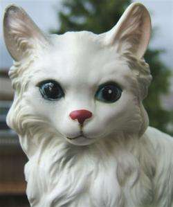 Vintage LEFTON PERSIAN CAT KITTEN Ceramic Figurine JAPAN 1514  