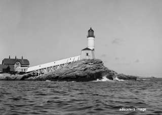 White Island Lighthouse Isles of Shoals NH photo pic  
