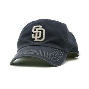   Padres Logan Franchise Fitted Cap   Navy Small