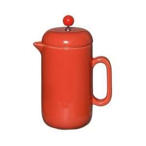  Lacafetiere Ceramic 8 Cup Cafetiere Red 