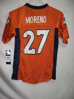 Knowshon Moreno Orange NFL Youth Jersey X Large @ $48  