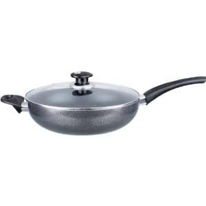  11 Inch Aluminum Wok/Fryer with Glass Lid Case Pack 10 
