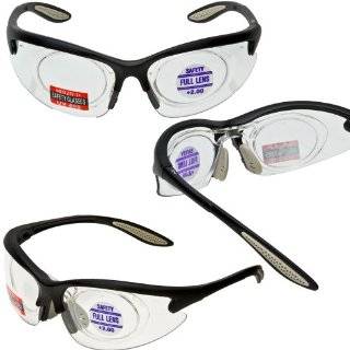 MORAYS Full Magnifying Reader Safety Glasses Reading Magnifier Eyewear 
