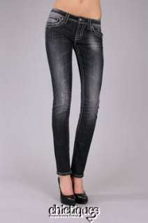 Miss Me Jeans Twilight Shadow Floating Wing DG 10 Denim Skinny 