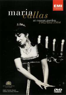 Maria Callas at Covent Garden 1962   EMI Classics DVD  
