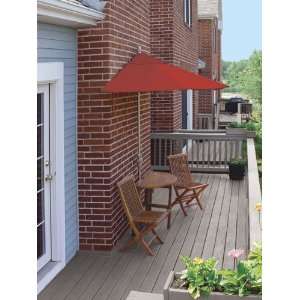   Ft. OFF THE WALL BRELLA in Red Olefin Canopy Patio, Lawn & Garden