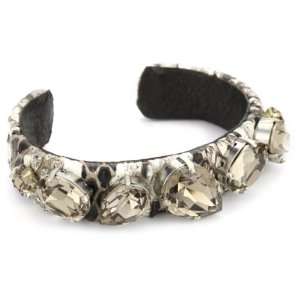  TED ROSSI Urban Warrior Python Gem Mini Cuff Bracelet Jewelry