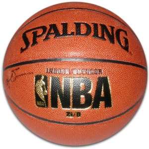  Autographed Allen Iverson Ball   Spalding IndoorOutdoor 