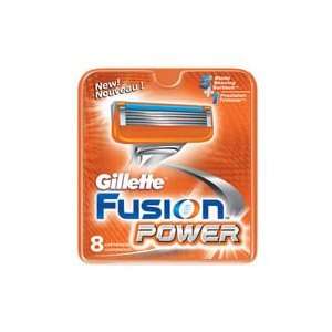 Gillette Fusion Blades Power Refills 8