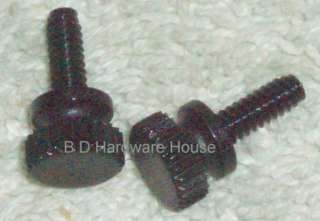 25   Black Nylon Case Thumb Screws   6/32 ThumbScrew  