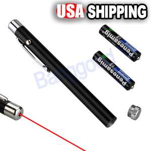 New Powerful Bright 5mW Red Ray Beam Laser Pointer Pen Light  