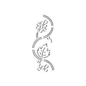  Quilt Stencil Grape Leaf Border & Corner   3 Pack Pet 