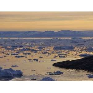 Icebergs from the Icefjord, Ilulissat, Disko Bay, Greenland, Polar 