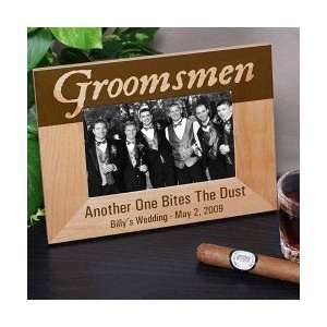  Personalized Groomsmen Stag Night Wood Picture Frame