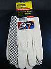 Stanley 4223 Hand Helpers Cotton Canvas Gloves   Large