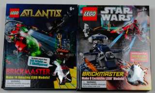 for your consideration are 2 brand new lego brickmaster books this set 