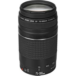 Canon Zoom Telephoto EF 75 300mm f/4.0 5.6 III AF Lens  