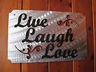 live laugh love word art  