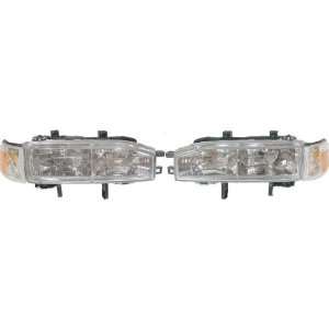   Accord Headlights Headlamps Head Lights Lamps Pair Set Automotive
