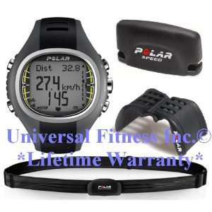  POLAR CS300 HEART RATE MONITOR GREY WATCH   INCLUDES A 