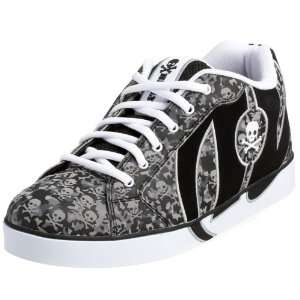  Heelys shoes Camo Bones 7415 Black / White / Red   Size 10 