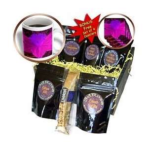   Purple Pink Jonquil Flower   Coffee Gift Baskets   Coffee Gift Basket