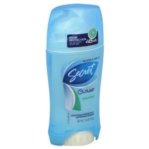Secret Outlast Invisible Solid Antiperspirant and Deodorant, Unscented 