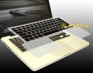 Black MacBook Pro 13 Inch Metallic Hard Shell Case +Full Size 
