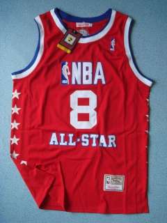   NBA All Star 2003 Throwback Swingman Silver Star Jersey S   XXL  